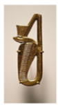 <p><span>often found on the <mark data-color="blue" style="background-color: blue; color: inherit;">pharaoh’s headdress</mark>, the uraeus symbolized the <mark data-color="blue" style="background-color: blue; color: inherit;">absolute authority</mark> and power of the<mark data-color="blue" style="background-color: blue; color: inherit;"> gods and the pharaohs.</mark></span></p>