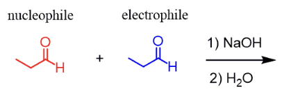 <p>Aldol condensation product after dehydration?</p>