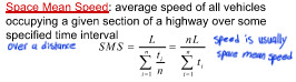 <p>What is Space Mean Speed</p>