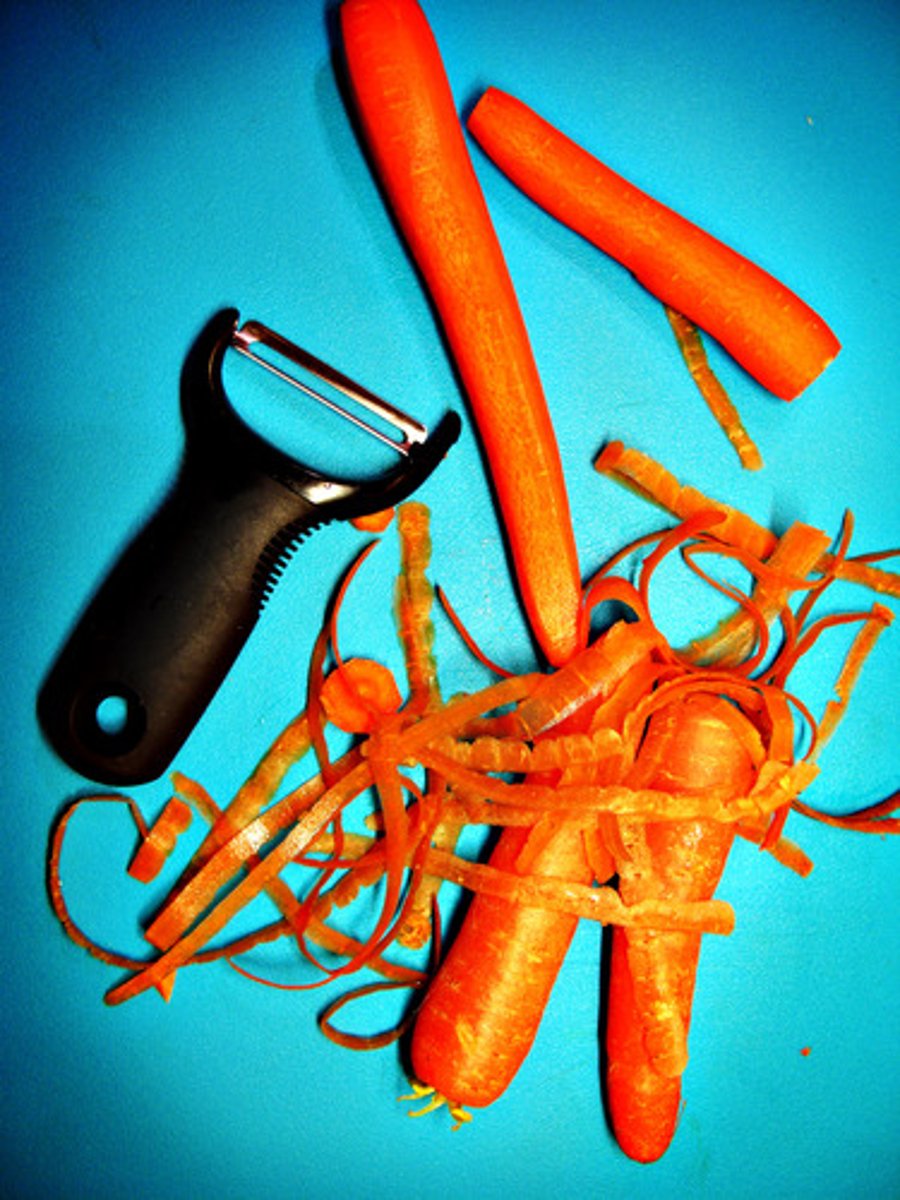 <p>to peel</p>