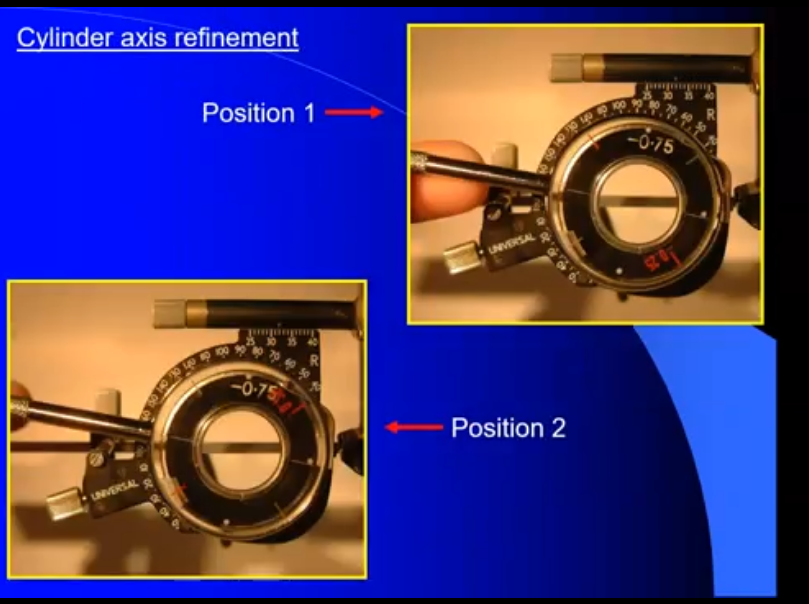 <p>cylinder axis refinement for -3.00/-0.75 × 170</p>