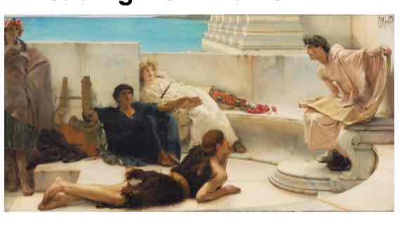 <p>Sir Lawrence Alma-Tadema Painting</p>