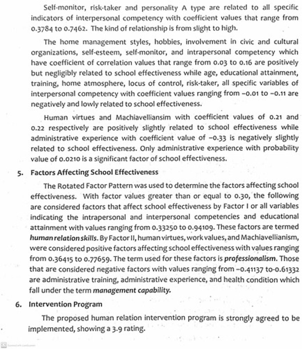 <p>A human relation intervention program.</p>