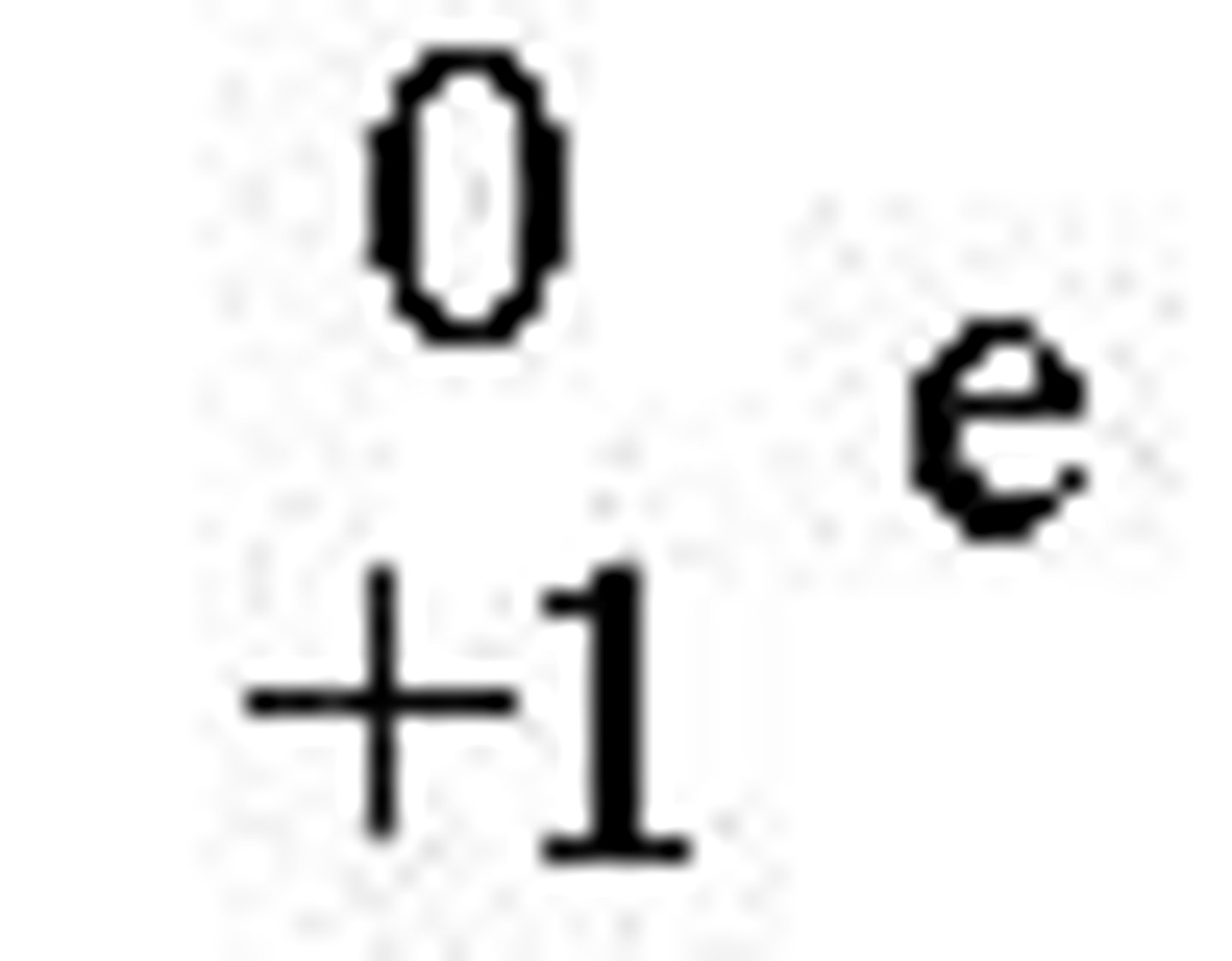 <p>Particles with the same mass as an electron but a positive charge, emitted during certain types of radioactive decay.</p>