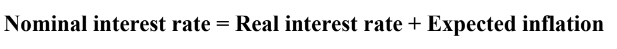 <p>When inflation is predictable, people can plan accordingly. The bank adds an inflation factor on the real rate of interest to create a nominal rate of interest that savers receive and borrowers pay.</p>