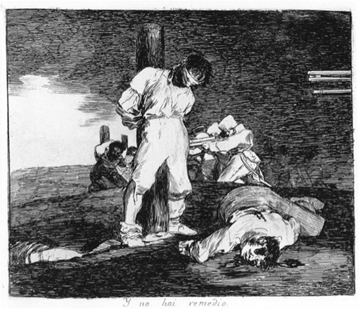 <p>De Goya, etching</p>
