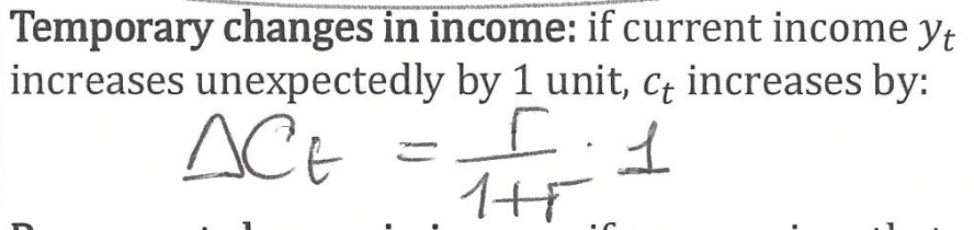 <p>(r/1+r)(shock amount)</p>