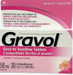 <p><span style="font-family: Times New Roman, serif"><strong>Gravol</strong></span></p>