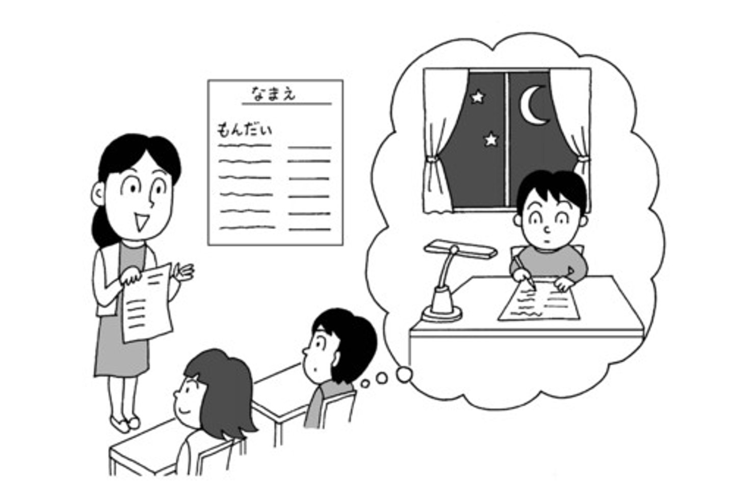 <p>assignment (n)</p>