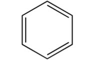 <p>6-membered ring, 3 double bonds</p>
