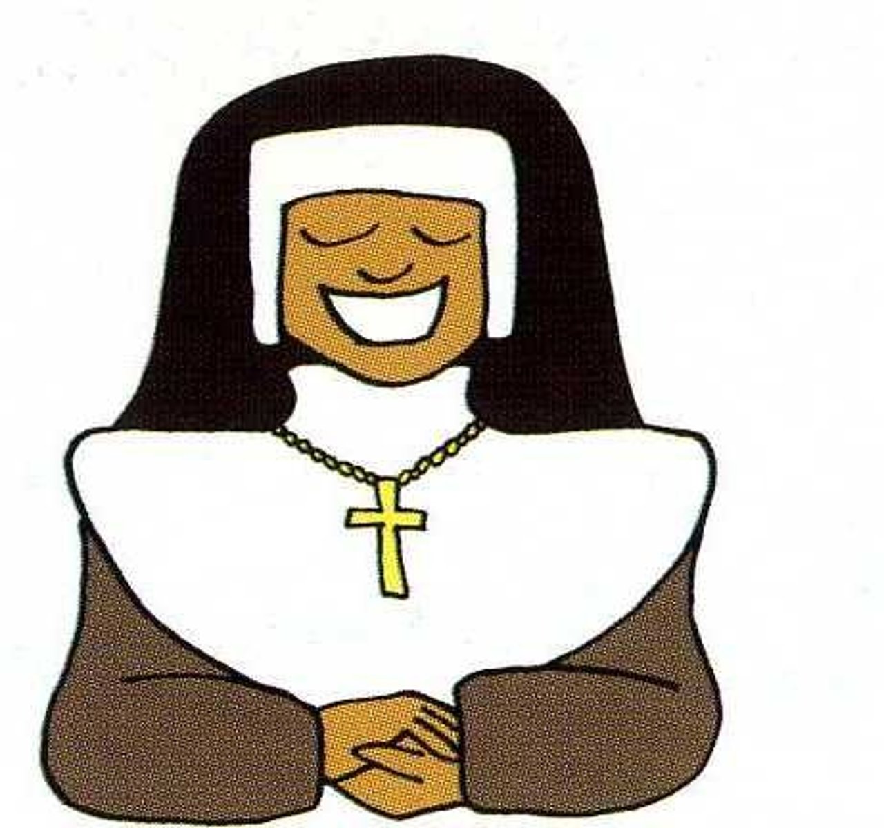 <p>черниця в рясі</p>