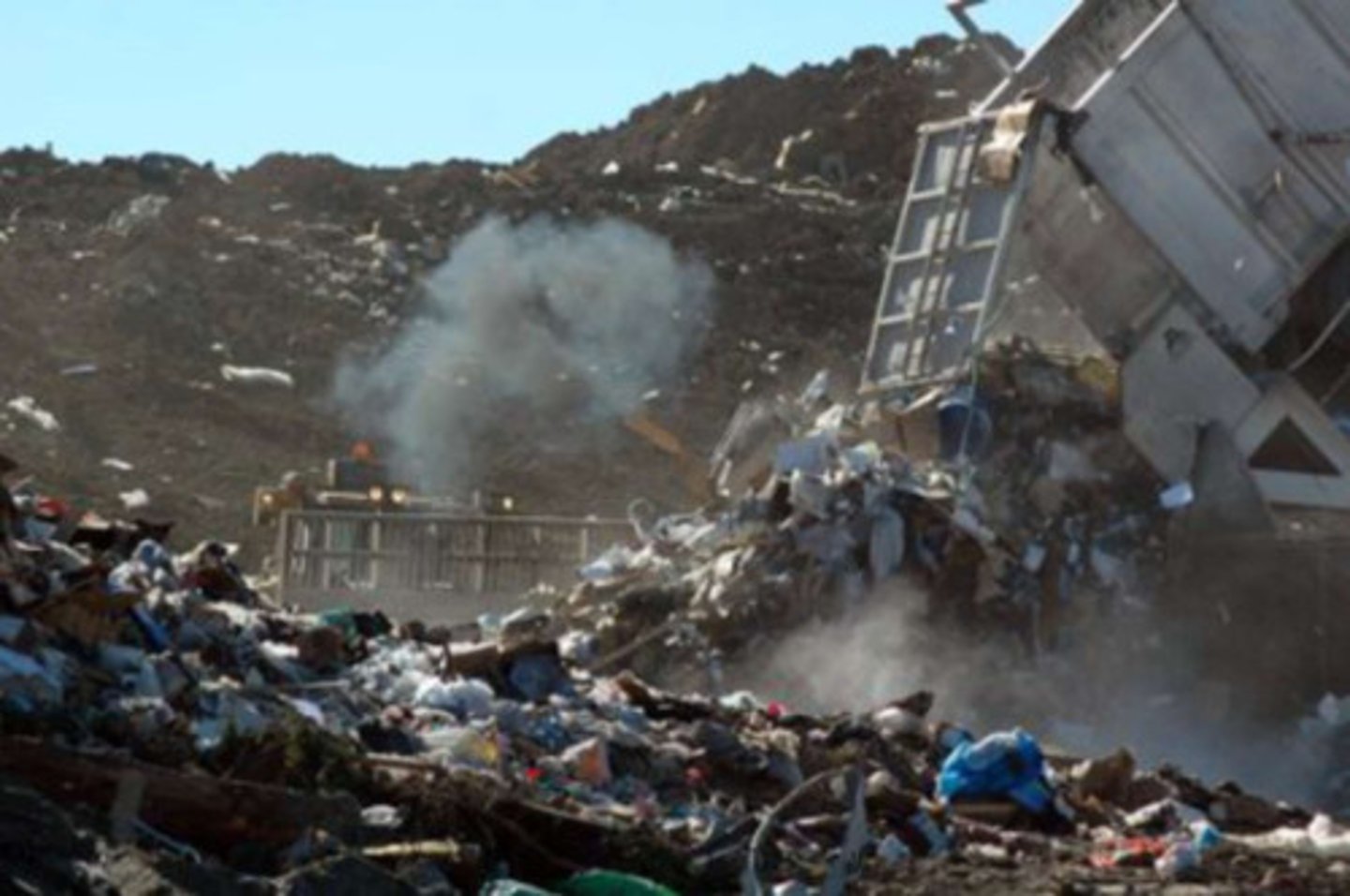 <p>What it means: To stop garbage dumps from getting completely full and spilling over.</p><p>Why it works: It describes the result of too much trash, showing great task development.</p><p>Application: "Promoting a circular economy is the only way to prevent landfill overflow in major metropolitan regions."</p>