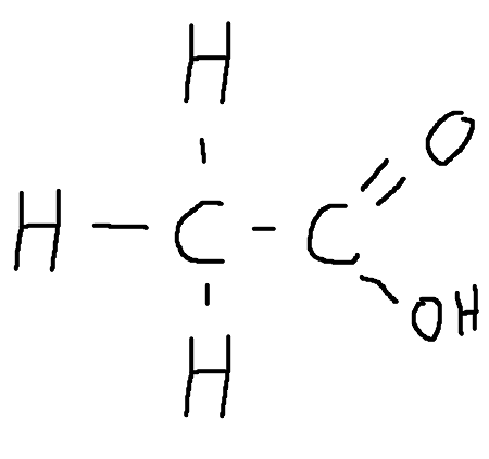 <p>CH3COOH</p>