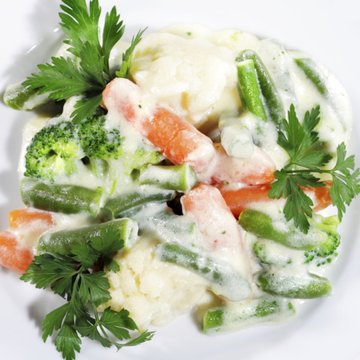 <p>white sauce</p>