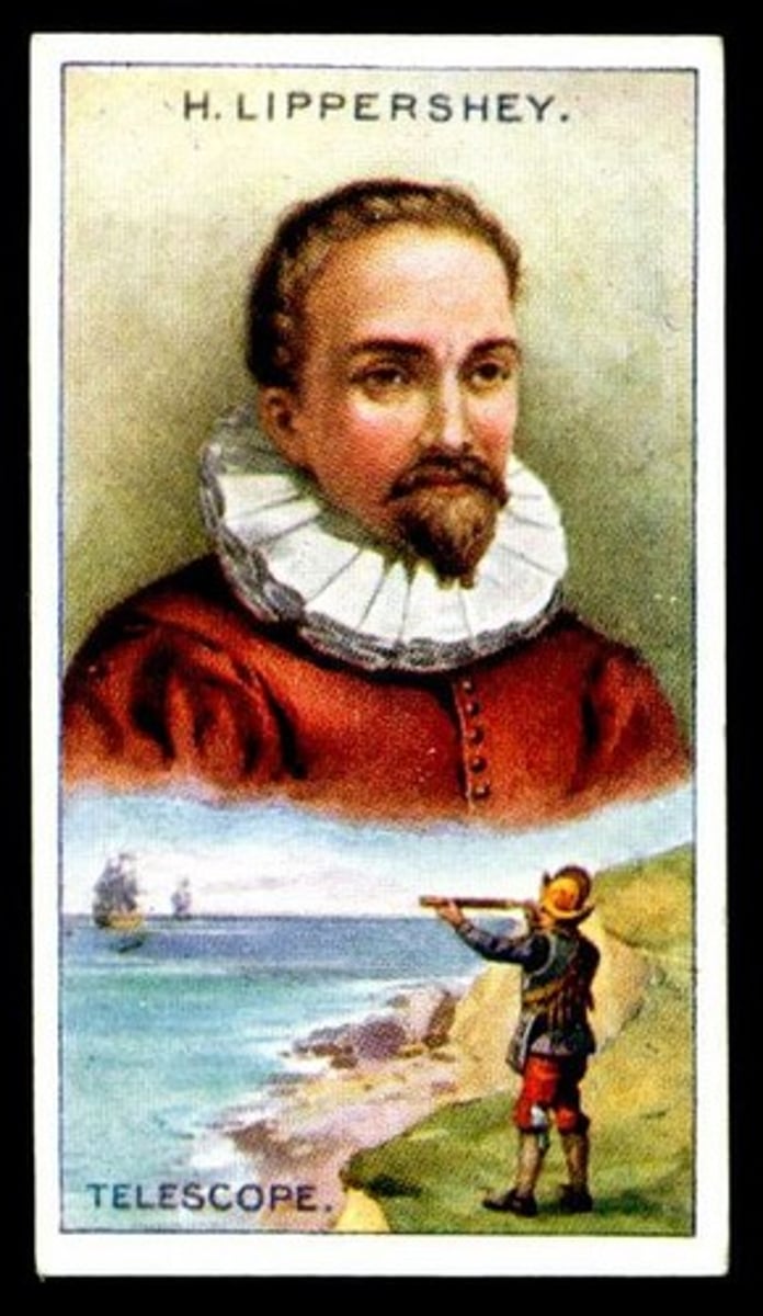 <p>First inventor of the telescope, patented in 1608.</p>