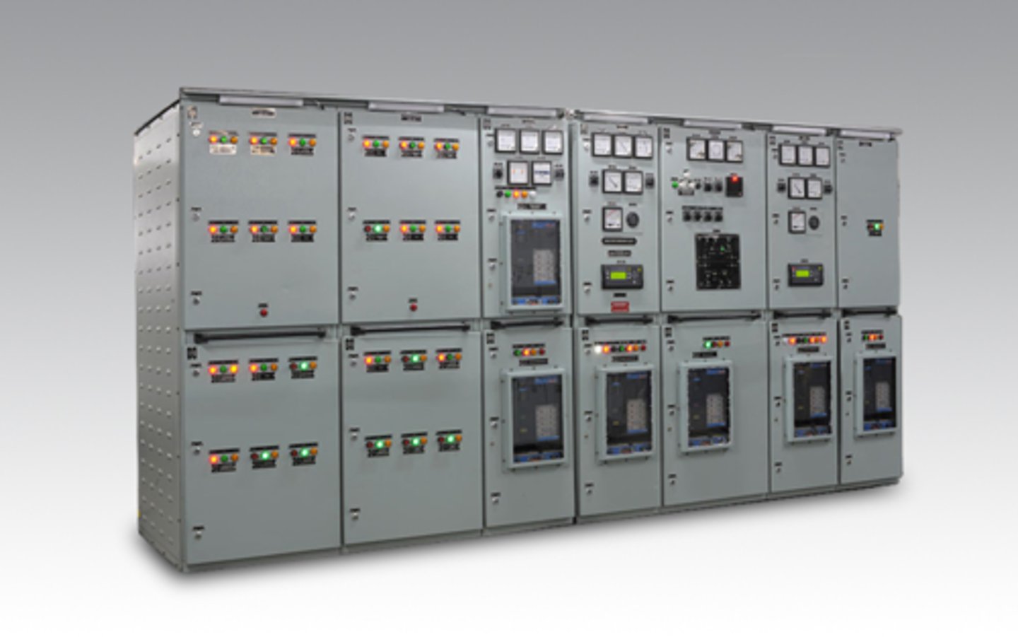 <p>Provide switching and feeder protection to larger buildings; free standing assemblies of switches, fuses, and circuit breakers</p>