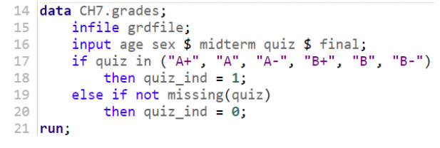 <ul><li><p>IN checks if a value is contained in a list of of values</p></li><li><p>Can also use IN with numerics</p></li></ul>