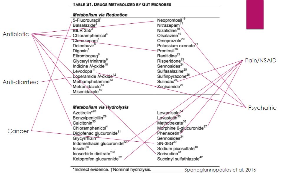 <p>-All of these are manipulated by microbes and others may experience these because of their own microbiome.</p>