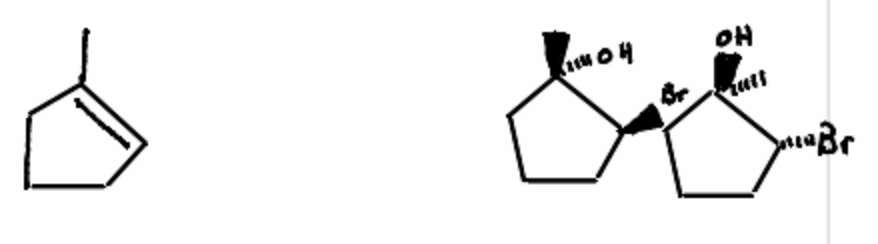 <p>In the following Portion of a Reaction Mechanism what is missing?</p>