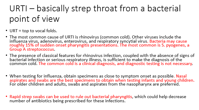 <p><span>The presence of classical features for rhinovirus infection, coupled with the absence of signs of bacterial infection or serious respiratory illness, is sufficient to make the diagnosis of the common cold. The common cold is a clinical diagnosis, and diagnostic testing is not necessary.</span></p>