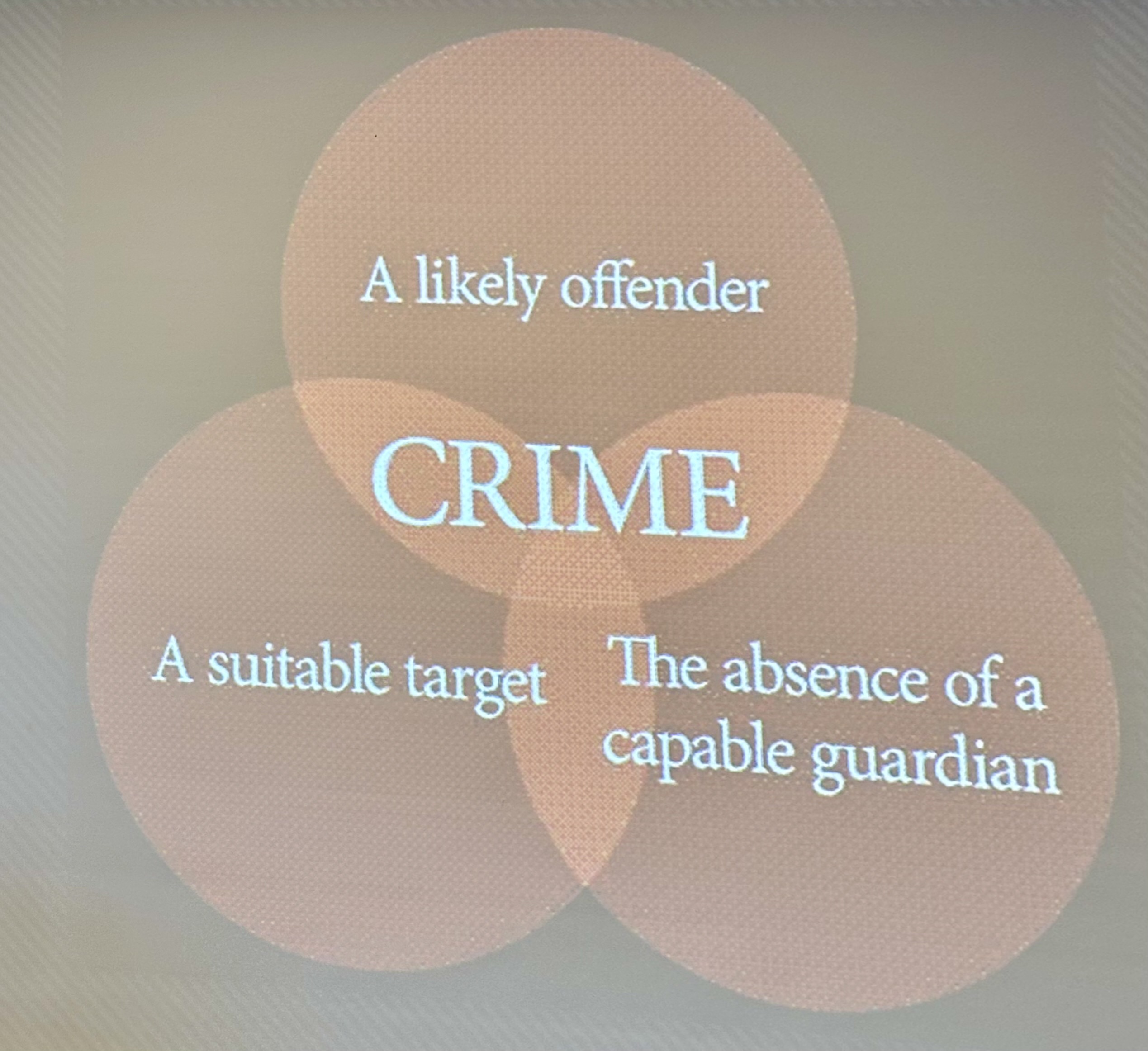 <p><span>Routine activity theory in criminal justice is <strong>a theory that explains crime as a function of everyday activities and the opportunities they create for criminal behavior</strong>. According to this theory, crime occurs when three elements converge: a motivated offender, a suitable target, and the absence of capable guardianship. This theory emphasizes the importance of situational factors in understanding crime patterns and trends, focusing on specific crime events and offender behavior/decisions.</span></p>