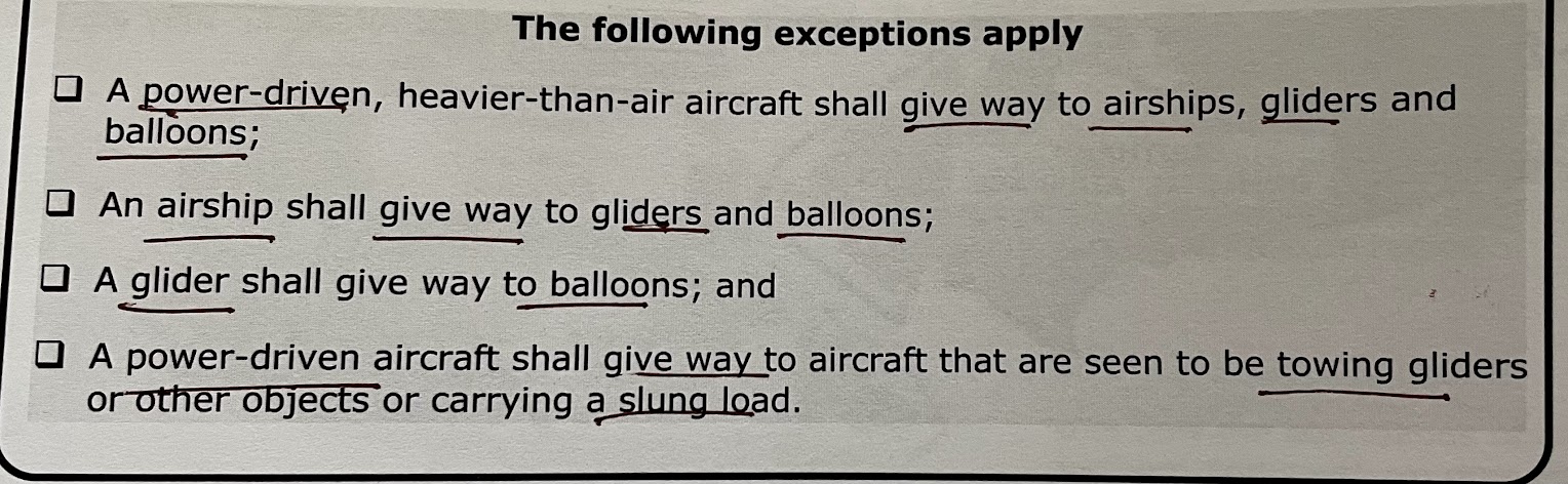 the ac which has the other on its right must give way