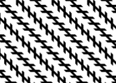 <p>(illusions)</p><ul><li><p><span>created by German astrophysicist Johann Karl Friedrich Zollner (1834-18882)</span></p></li><li><p><span>first published in journal Annalen der Physikin 1860</span></p></li><li><p><span>an illusion where a central aspect of a simple line image (such as length, straightness, parallelism, etc) appears distorted due to the other aspects of the image (such as background-foreground lines, other intersecting shapes, etc)</span></p></li></ul>