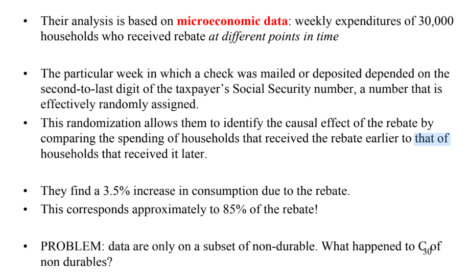 <p>that the tax rebate was successful!</p>