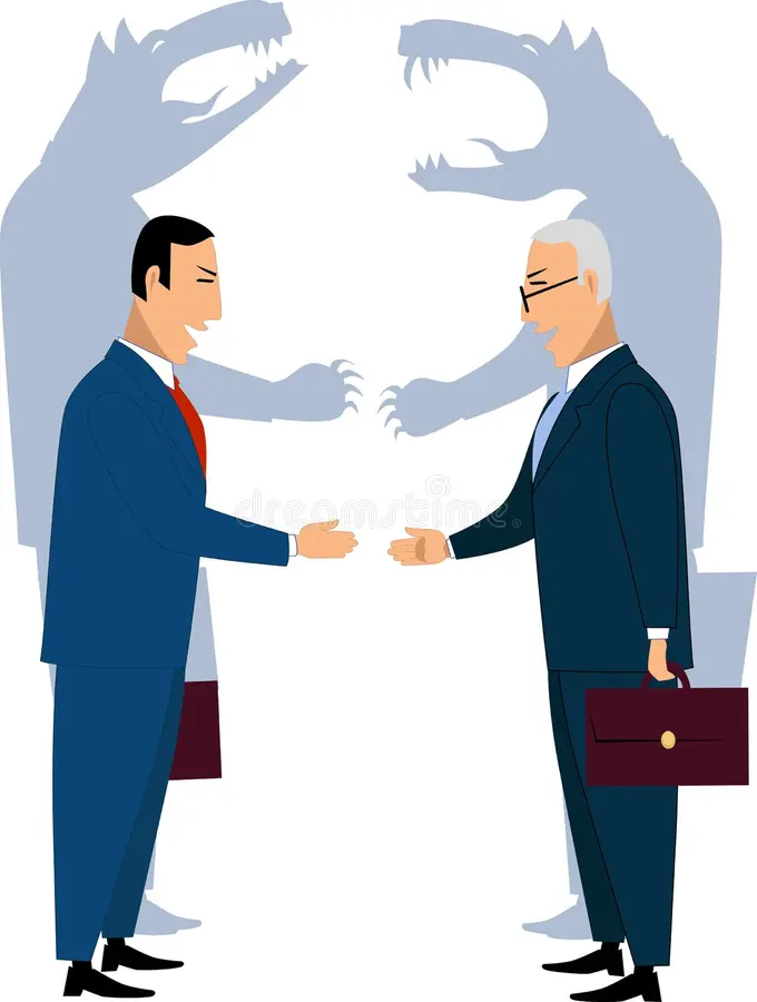 <p><span style="background-color: transparent;">traicionero, peligroso</span></p>