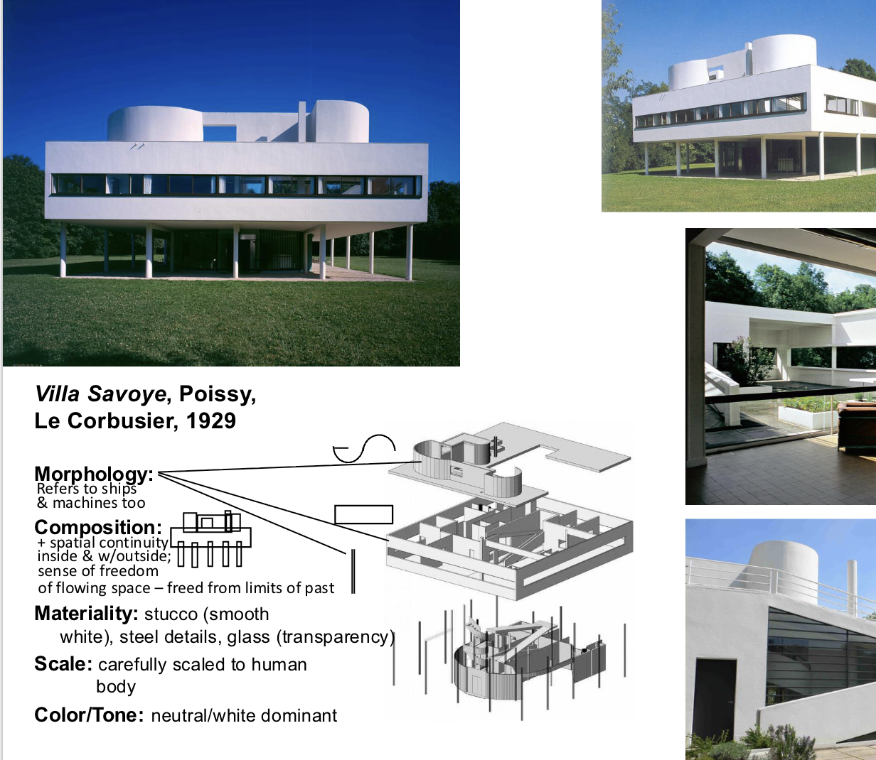 <p><span style="background-color: transparent;"><strong><span>Traits:</span></strong><span> purity, elegance, usefulness, flowing space<br></span><strong><span>Idea:</span></strong><span> rational perfection<br></span><strong><span>Influences:</span></strong><span> classical ideals, machines</span></span></p>