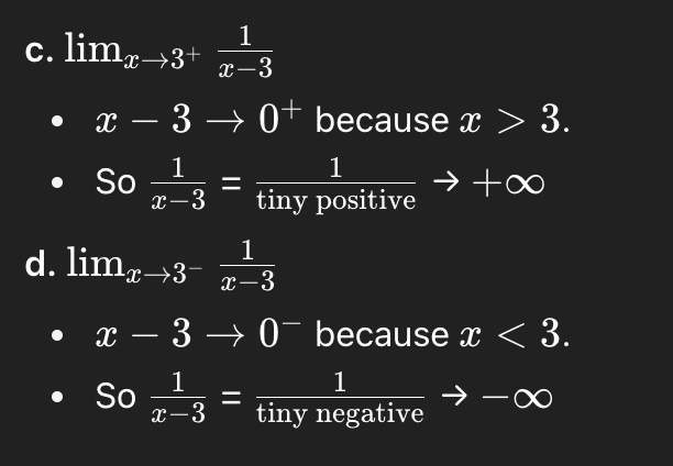 <p>+infinity, -infinity</p>