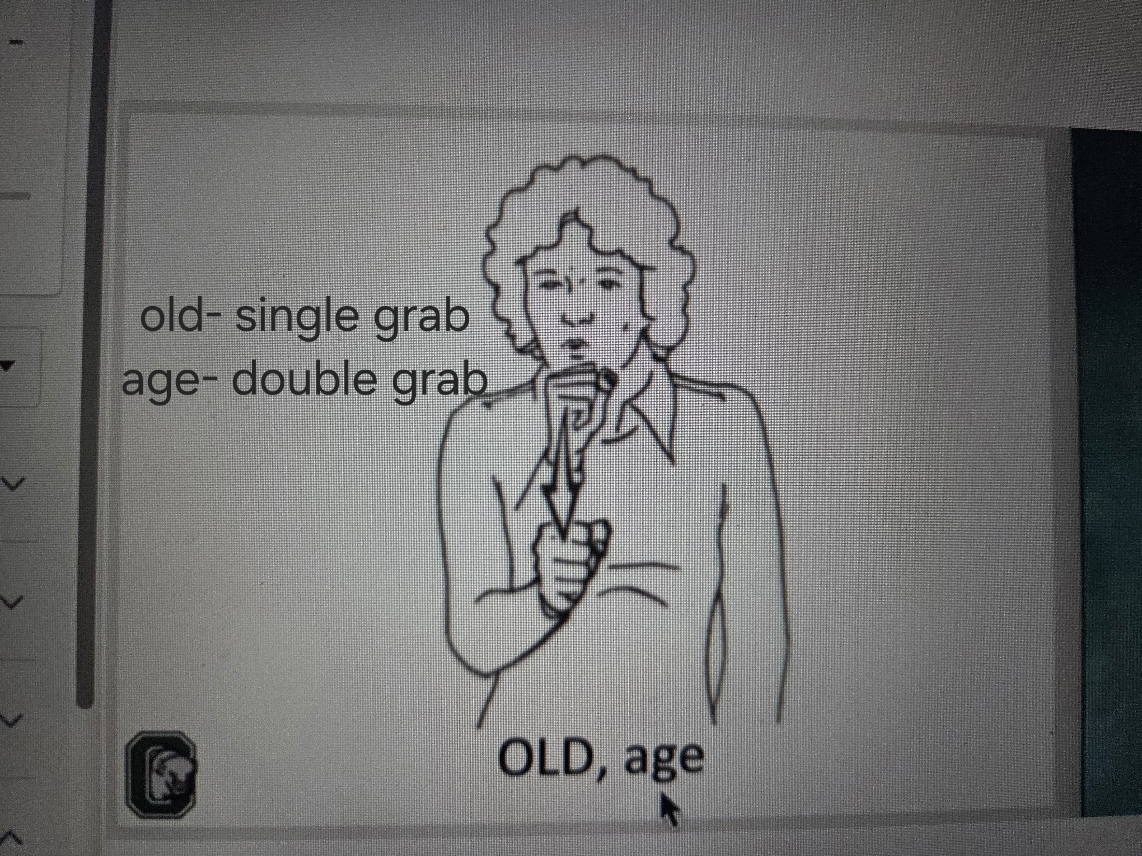 <p>Old once</p><p class="has-focus">Age twice</p>