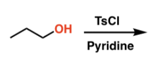 <p>Tosylate formation</p>
