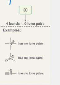 <p>4 bonds + 0 lone pair</p>