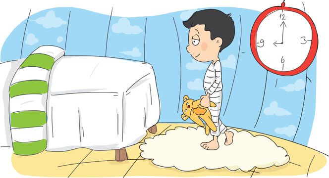 <p><strong>go to bed</strong></p>