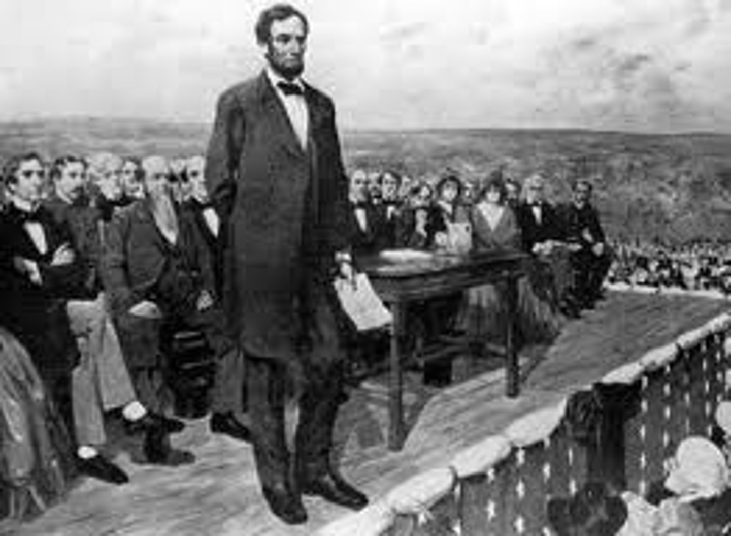 <p>Short speech given by Lincoln to honor Union losses at Gettysburg.</p>