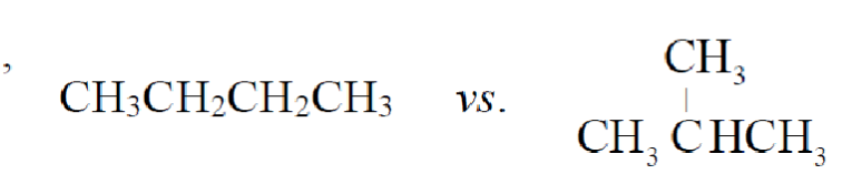 What type of structural isomer is this?
