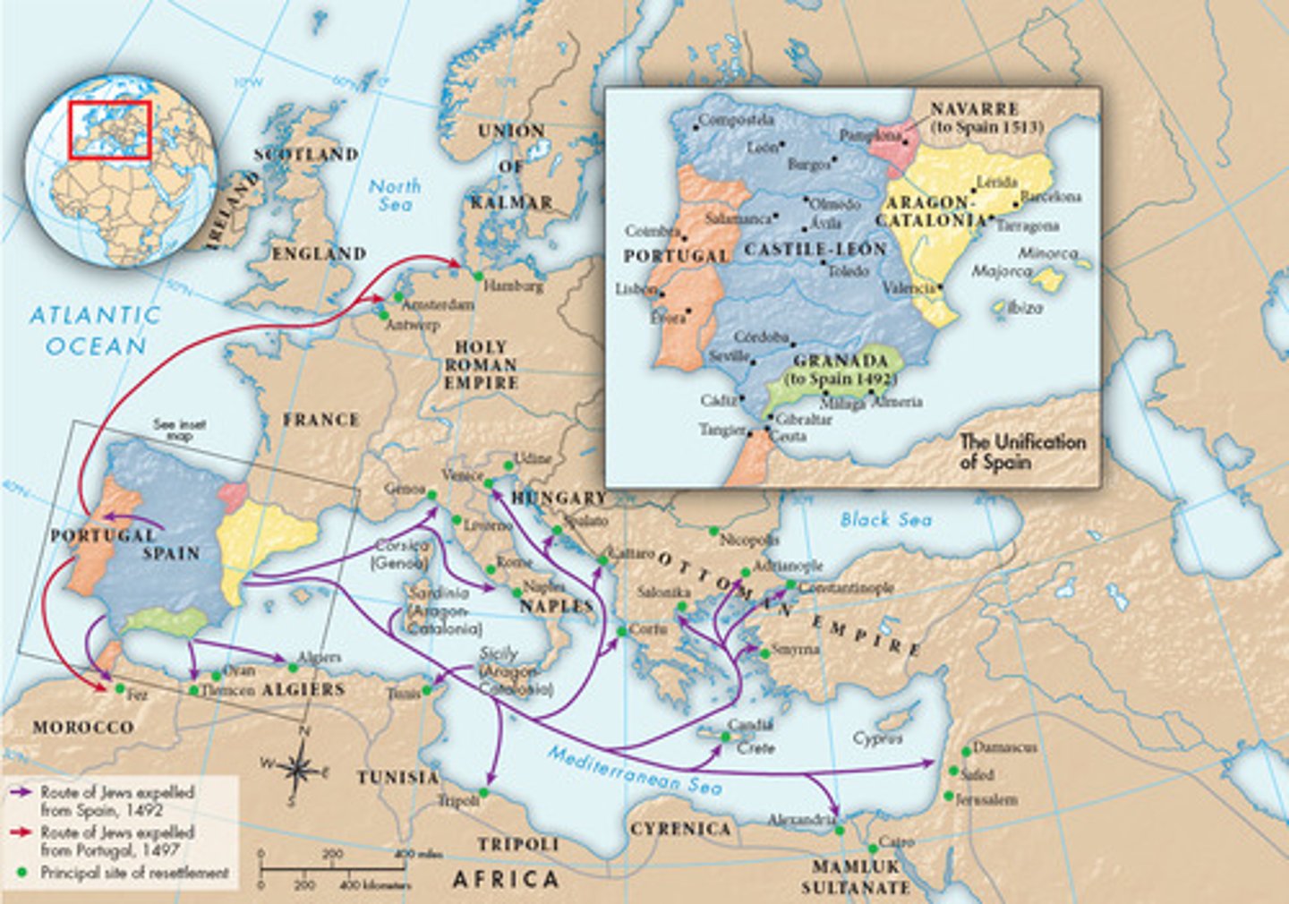 <p>Cities in the Mediterranean and southern Europe</p>