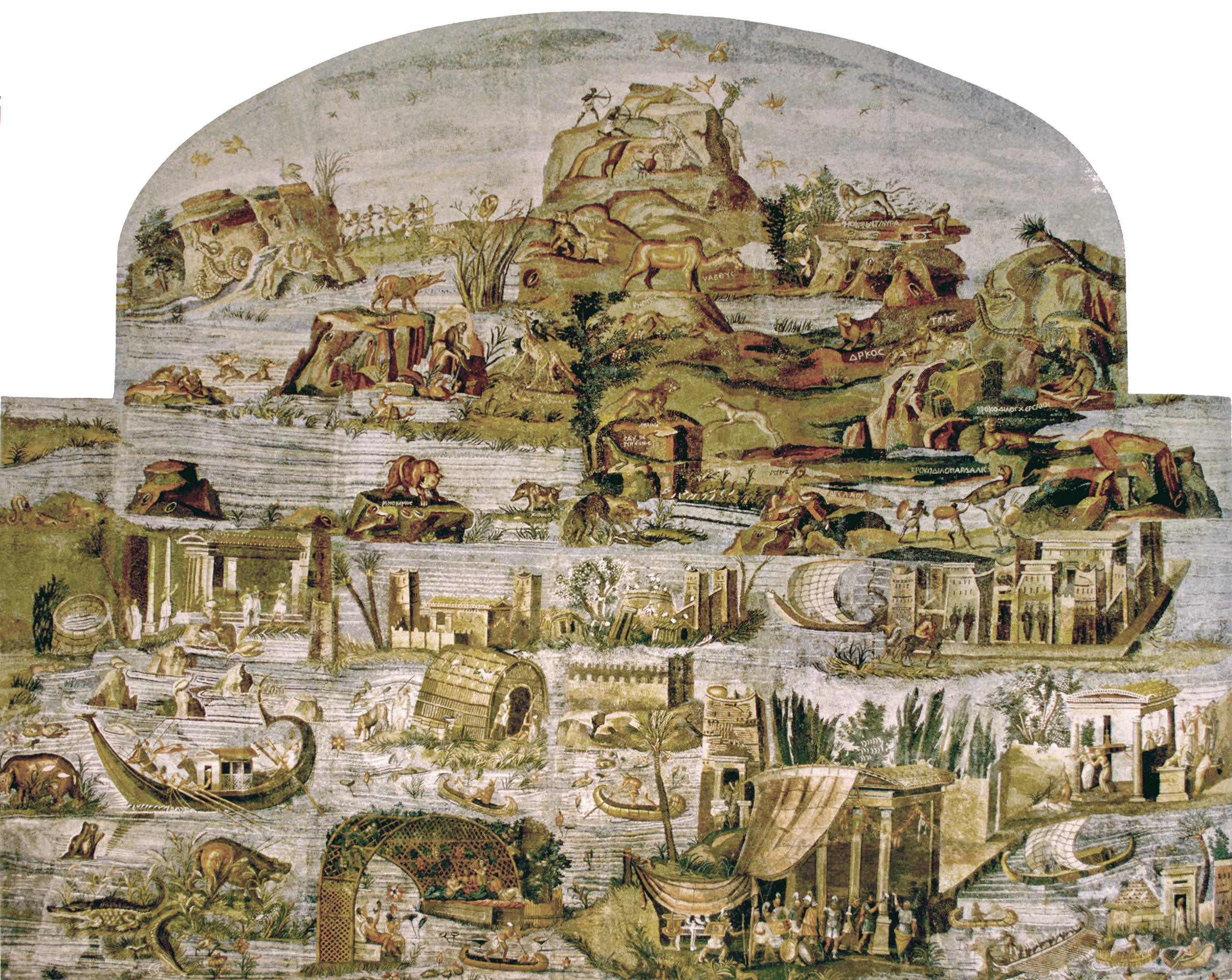 <p>Nile mosaic</p>