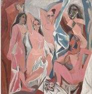 <p>Pablo Picasso, <span><em>Les Demoiselles d’Avignon</em></span></p>