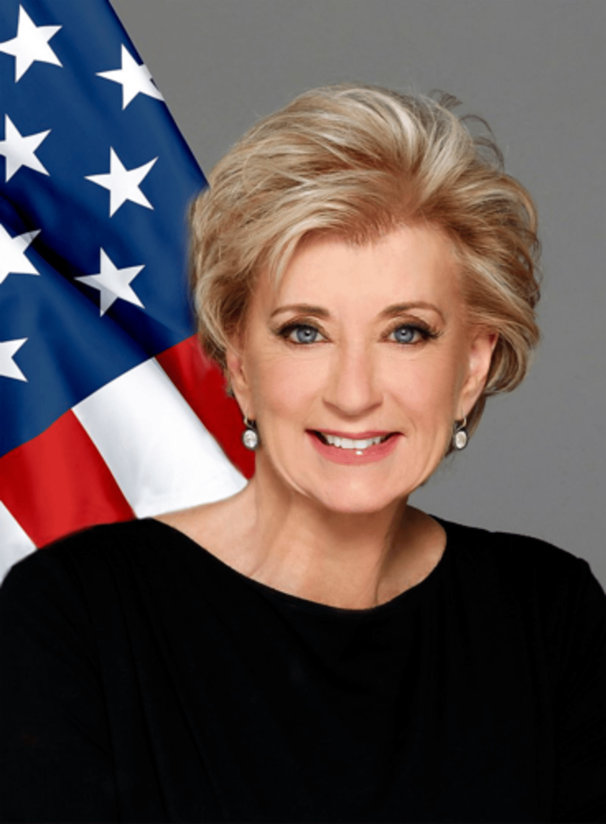 <p>Linda McMahon</p>