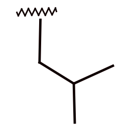 <p>What is the name of the branched substituent?</p>