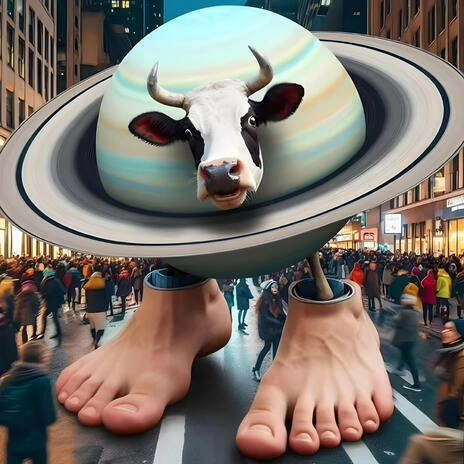 <p><span>La vaca saturno saturnita</span></p>