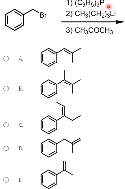 <p><span>Identify the product of the following reaction sequence.</span></p>