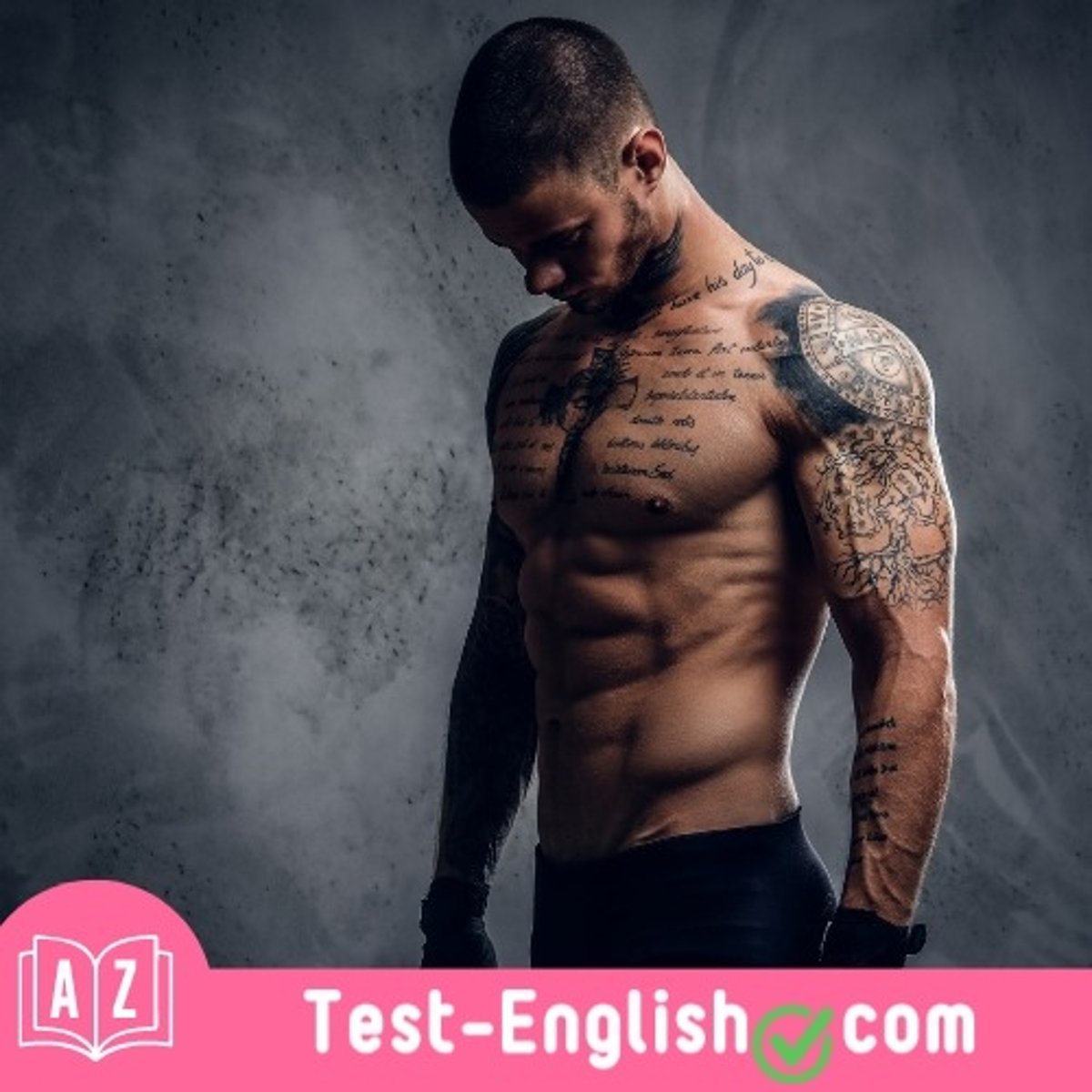 <p>He is very _____. He is in great physical shape and has strong muscles.</p>