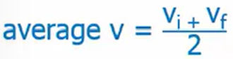 <p>Another equation: v<sub>f</sub> - v<sub>i</sub> = at</p>