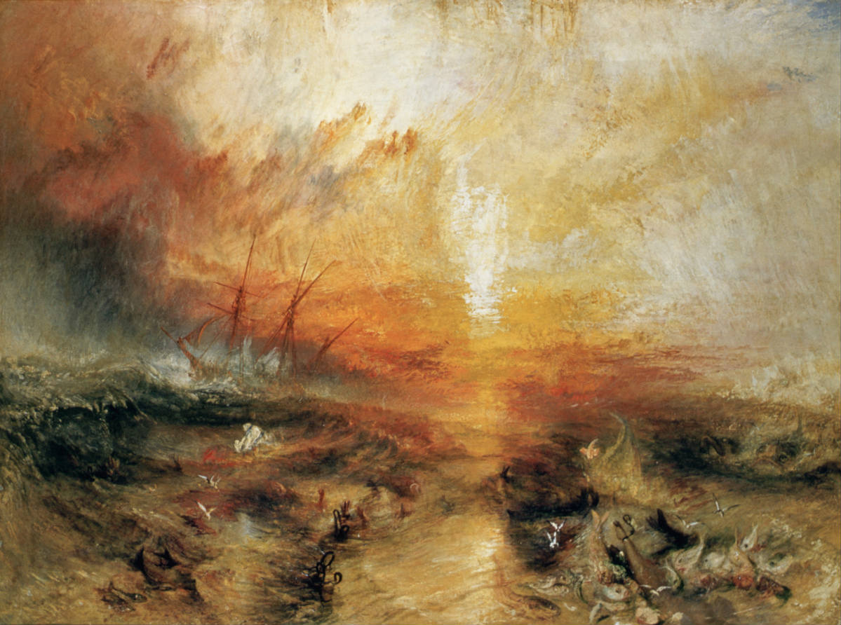 <p>The Slave Ship (Slavers Throwing Overboard the Dead and Dying, Typhoon Coming On)</p>