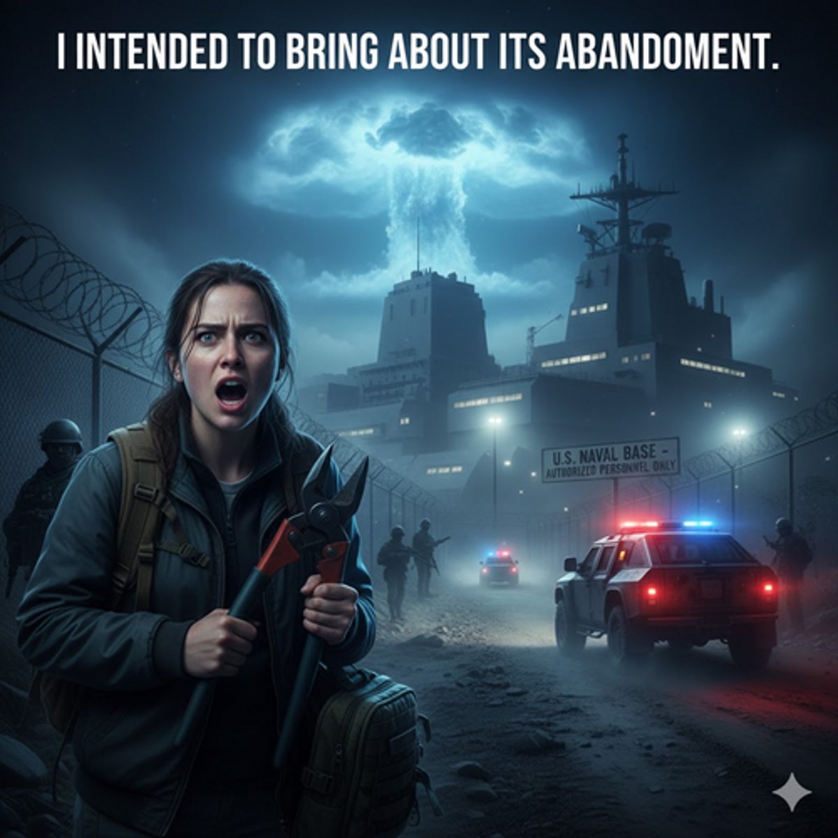 <p>Chapter: Criminal Damage (Lawful Excuse: CDA s5(2)(b))</p><p>Facts: D caught with tools to break into naval base but claimed she intended to bring about its abandonment as, if a nuclear strike were to happen, the base would be a target, in which case nearby properties (including hers) would be destroyed.</p><p>Principle: Since the threat was not 'immediate' as outlined in s5(2)(b), D had not right to protect her property with similar 'immediate action'.</p>