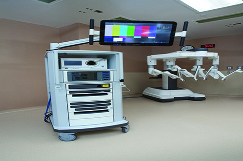 <p>Da Vinci Surgeon Console</p>