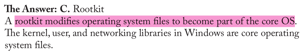 <p>Rootkit</p>